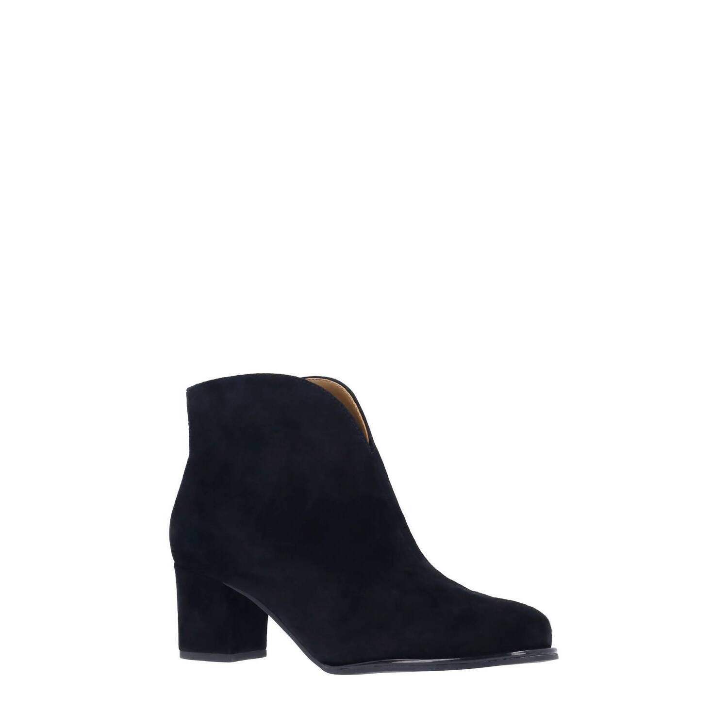 New L'amour Des Pieds Women's Phinn Suede Boots In Black